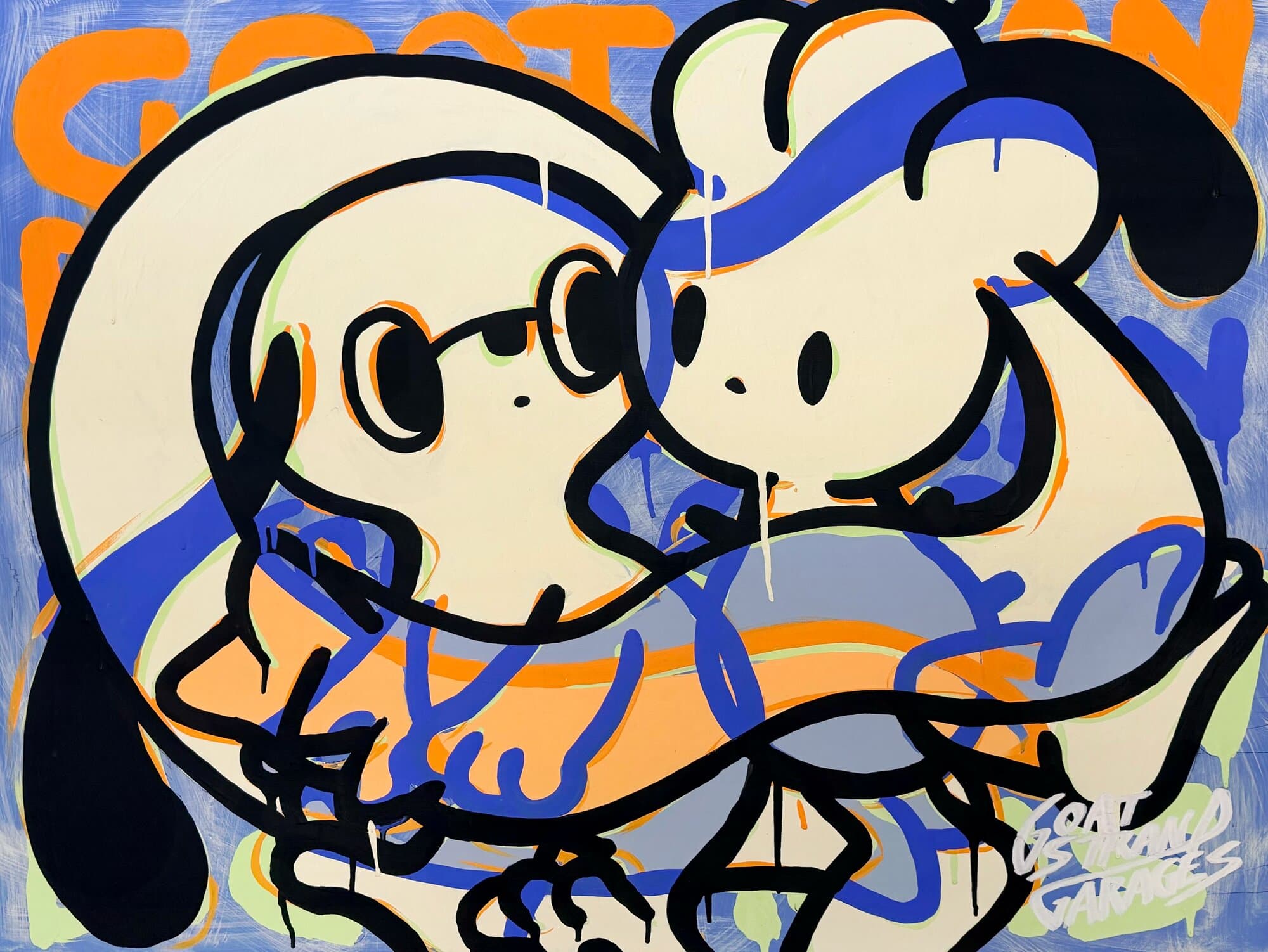 BESTIES — original artwork