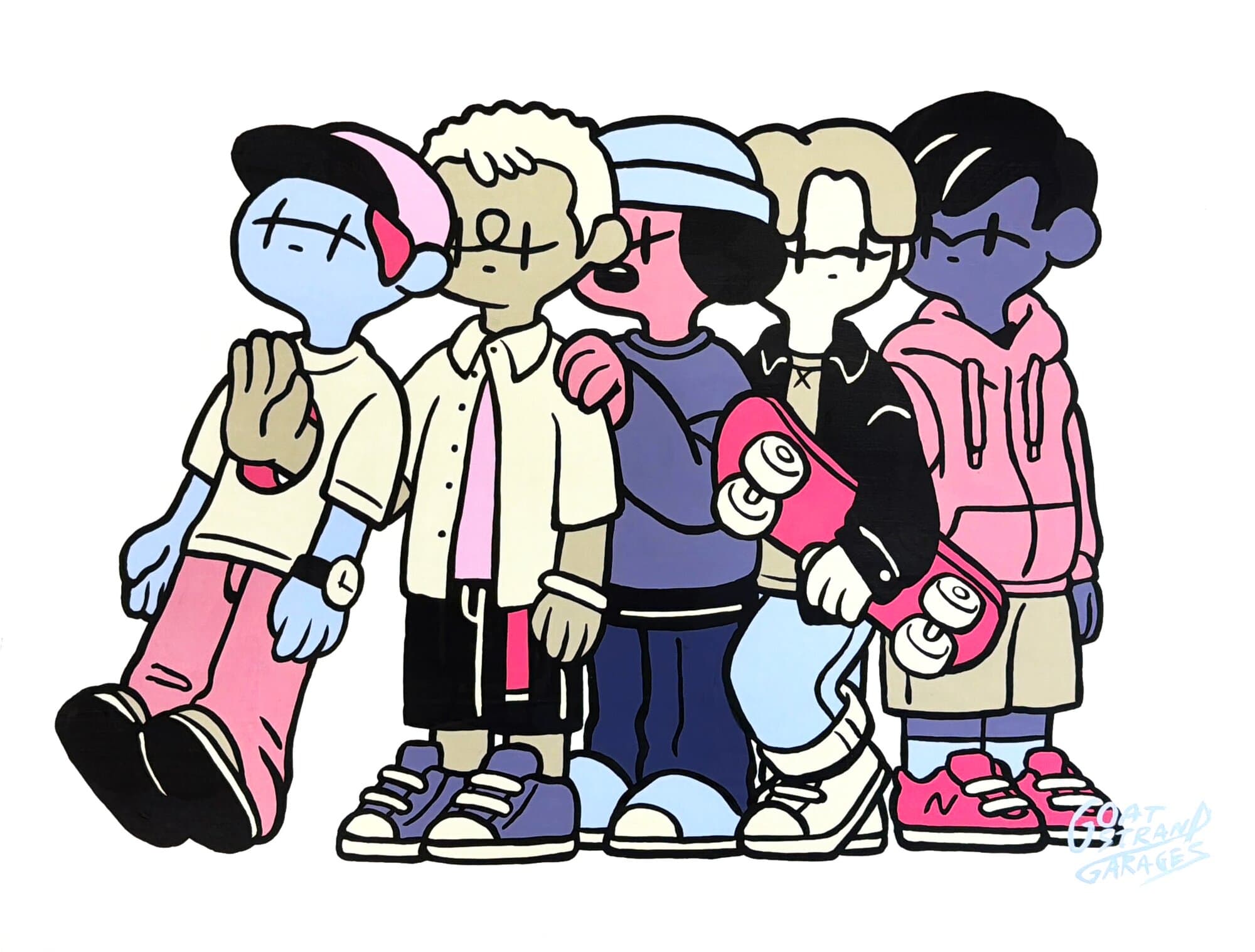 FOLKS — original artwork