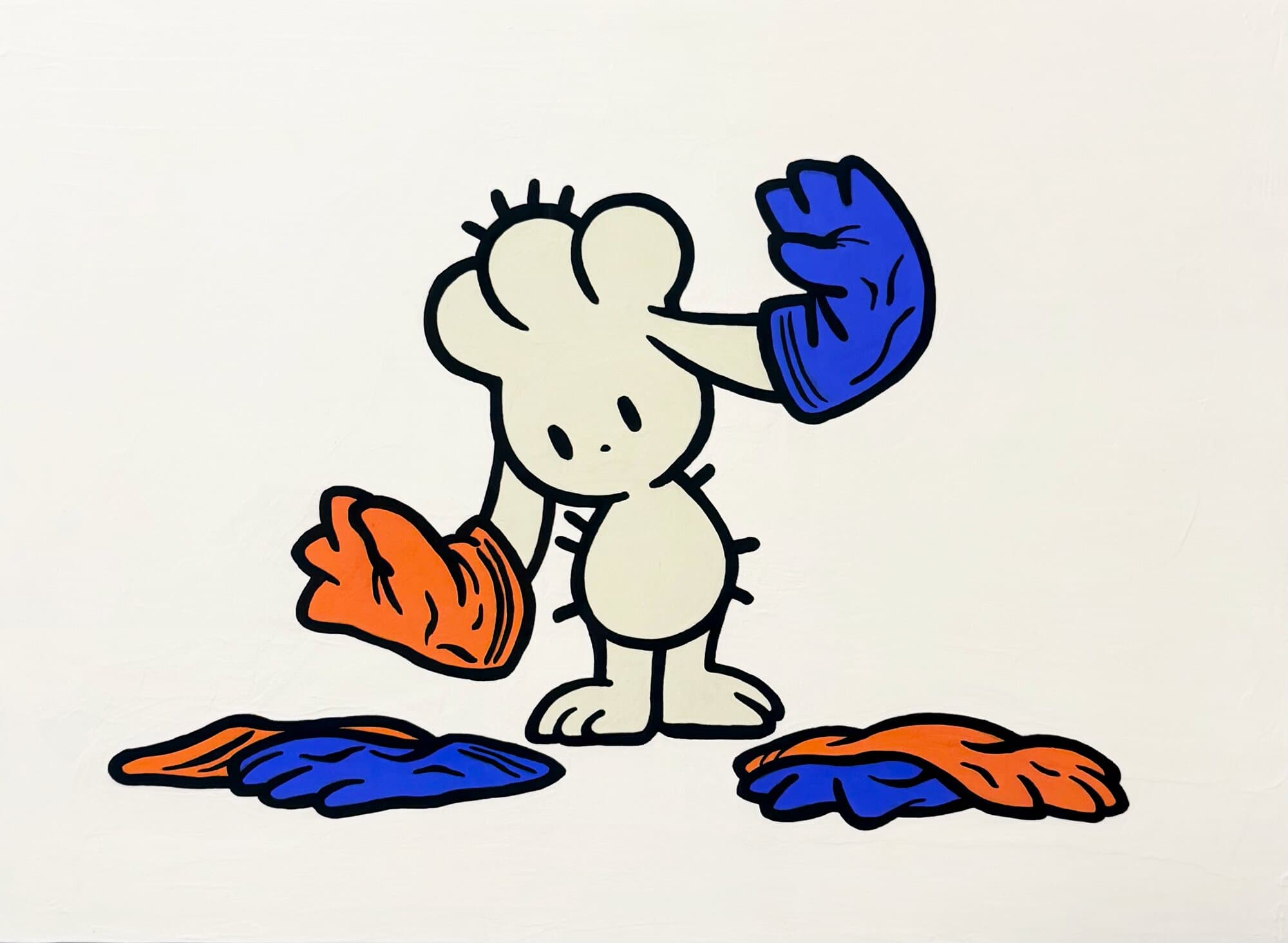 RUBBER GLOVES — original artwork