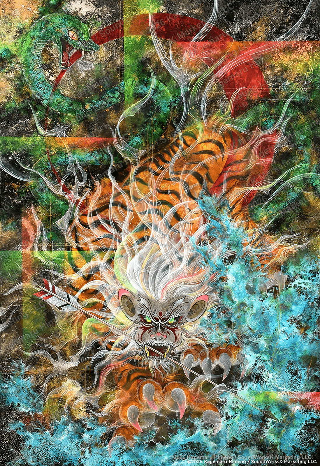 Nue (II) — original artwork