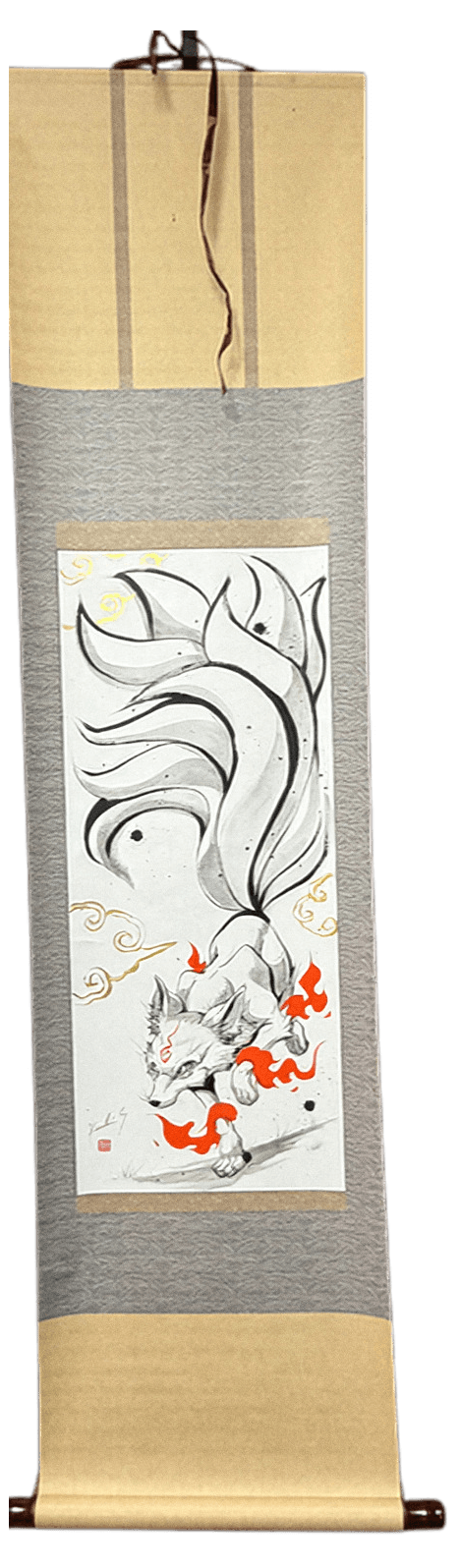 Nine-Tailed Fox — original artwork by Kouki Saitou