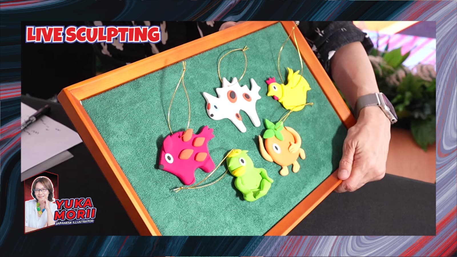 Yuka Morii Live Sculpting